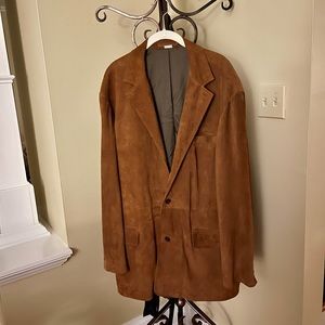 Orvis Men's Presidential Suede Blazer-Size 48